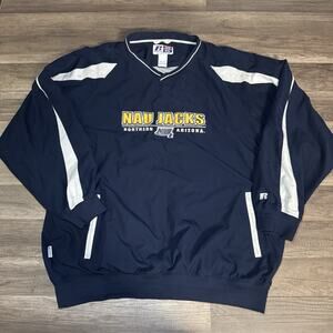 Vintage Russell Athletic Team Apparel Northern Arizona Nau Jacks Sz 2xl